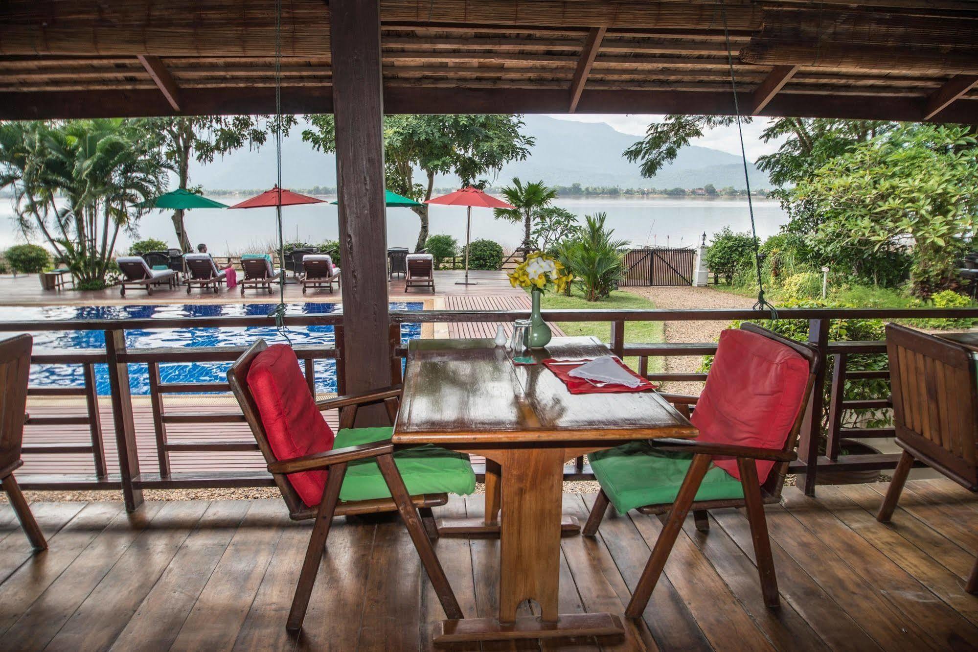 La Folie Lodge Champasak Exterior foto